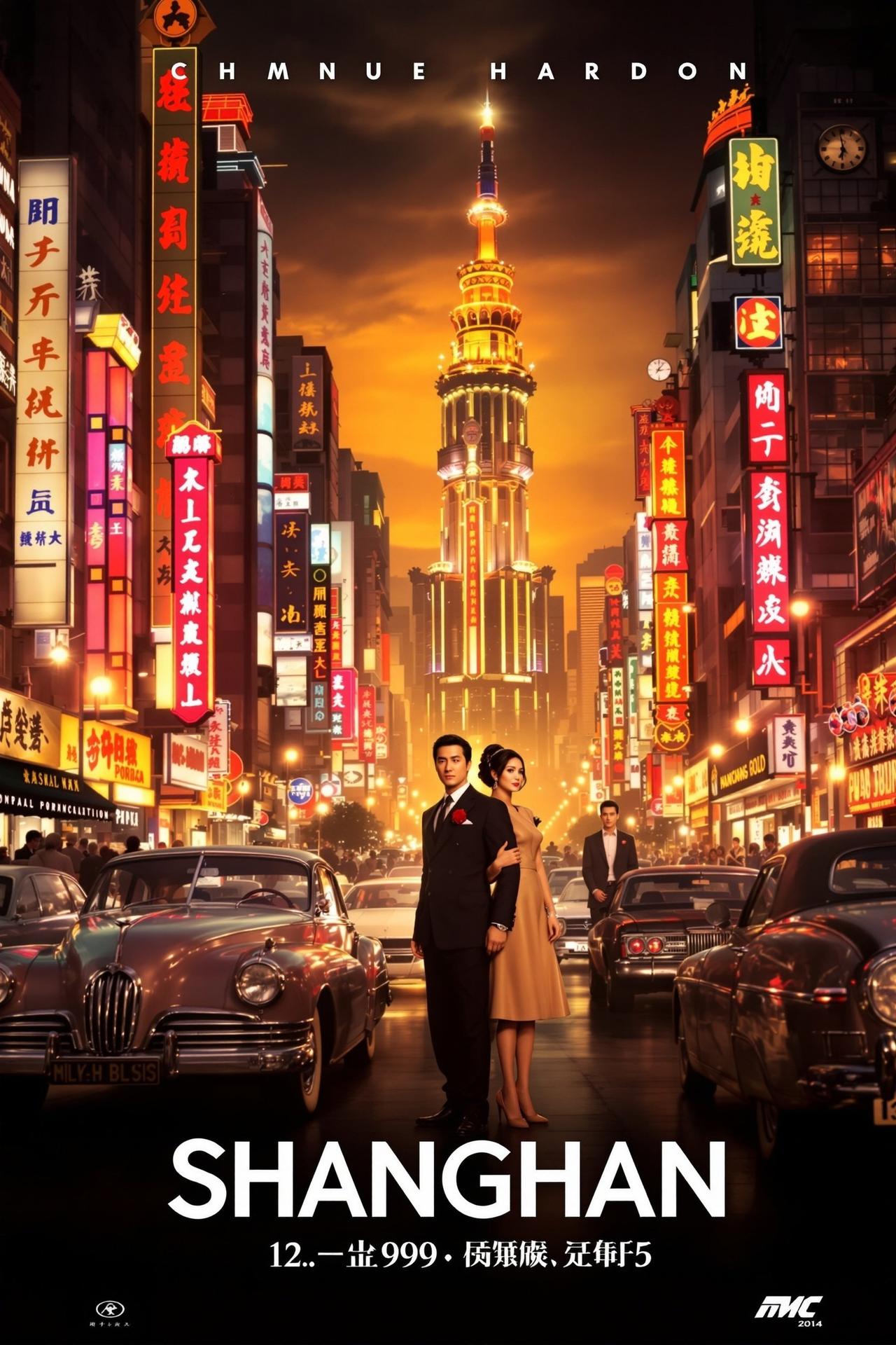 繁花(2023) 剧情影视海报 - 导演王家卫 - 华视影视